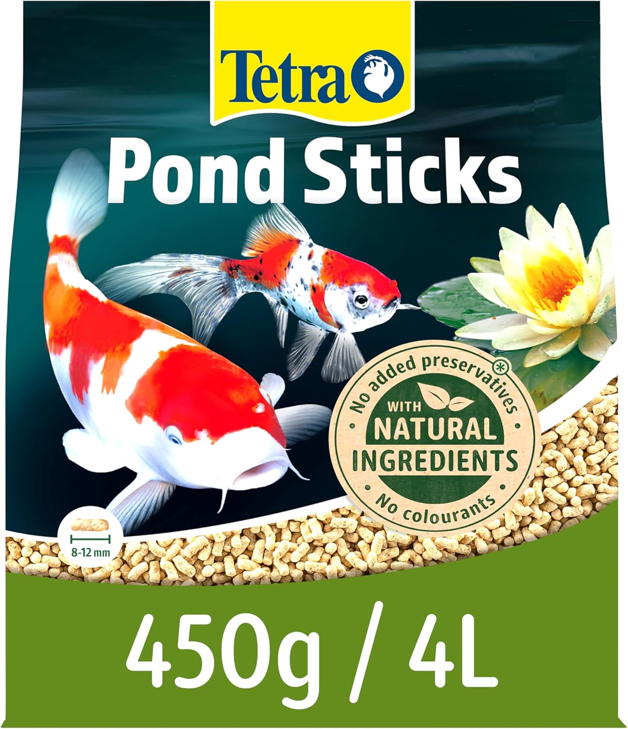 Tetra Pond Fish Food Sticks 450g - biologically balanced for pond fish