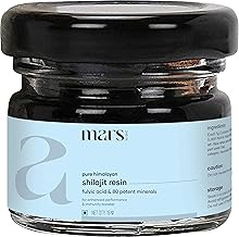 mars by GHC Pure Himalayan Organic Shilajit Resin - 15g (Pack of 1) | Pure Organic Shilajit Resin sourced from Himalayas | Good Health Company
