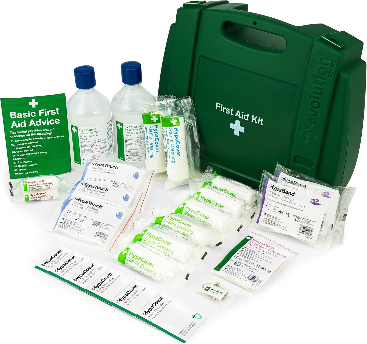 Safety First Aid Evolution First Aid and Eye Wash, 1-10 Persons