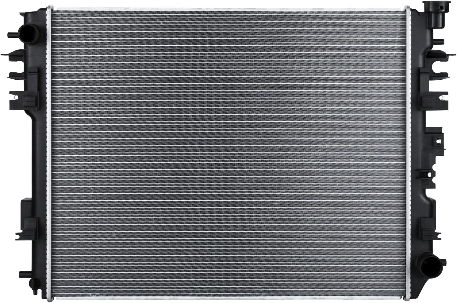 Engine Coolant Radiator Aluminum Compatible with Dodge Ram 1500/2500 2009-2010, Ram 1500/2500/3500/4000/1500 Classic 2011-2021 (3.6L/3.7L/4.7L/5.7L GAS/FLEX/MHEV/BI-FUEL/CNG) Replace OE# CH3010353