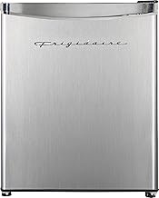 Frigidaire EFR182 1.6 cu ft Stainless Steel Mini Fridge. Perfect for Home or The Office. Platinum Series, 1.8