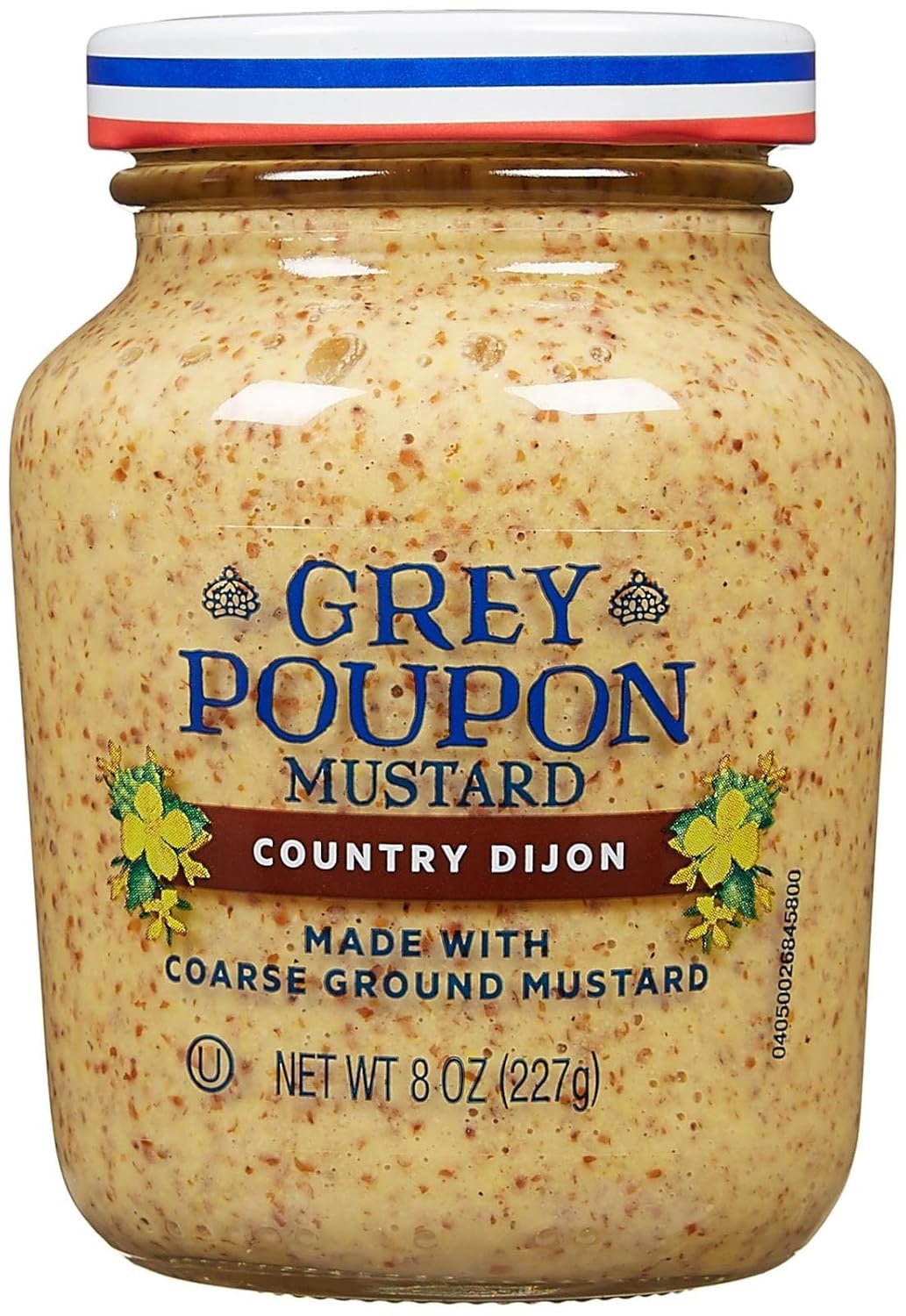 Grey Poupon Country Dijon Mustard (8 oz Jar)