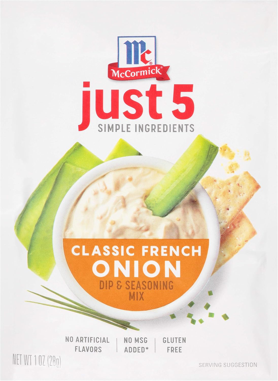 McCormick, Dip & Seasoning Mix, Classic French Onion, 28g