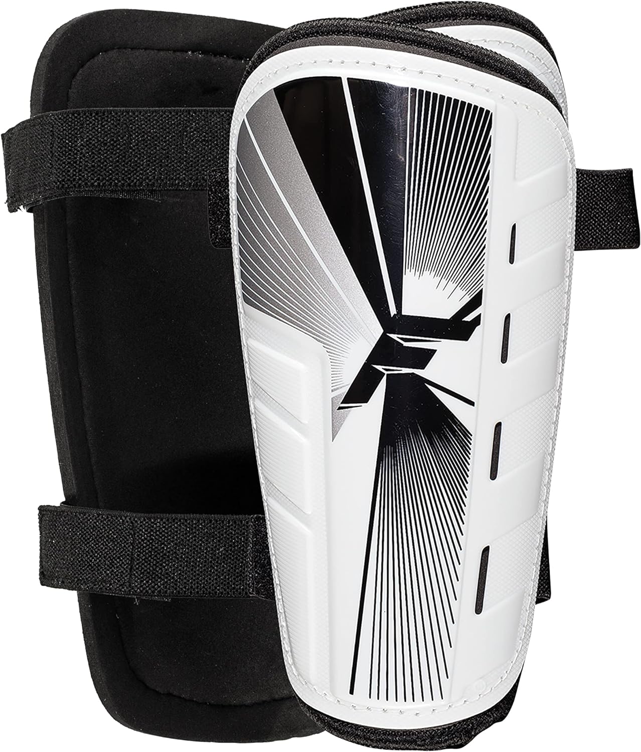 Franklin Sports Soccer Shin Guards for Youth + Adults - Superlight Shin Guards for Men, Women + Kids - (2) Shin Guard Set for Boys + Girls