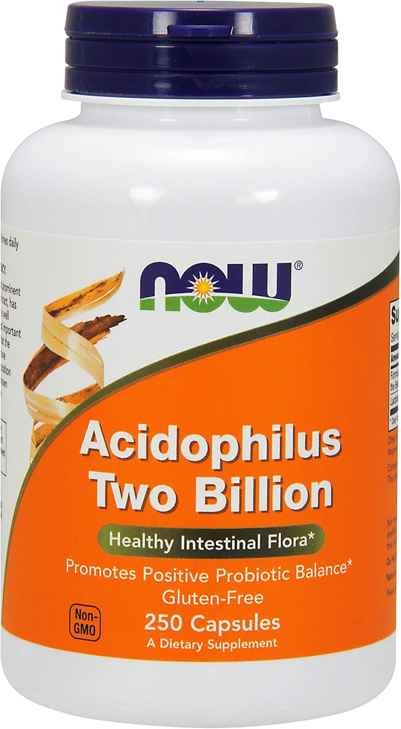 Now Foods Acidophilus 2 Billion 250 Caps