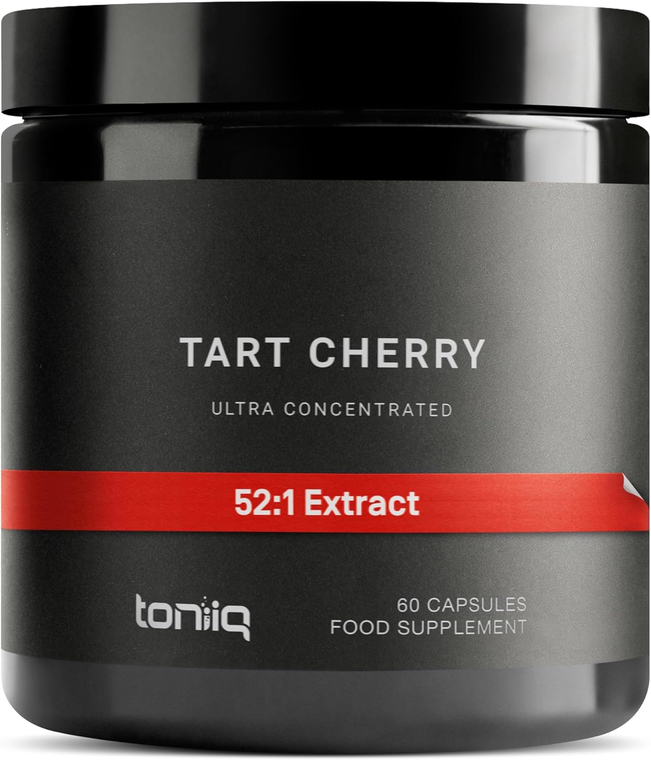Tart Cherry Capsules - Ultra High Potency 52:1 Extract - Highly Concentrated - Third-Party Lab Tested for Purity & Quality - 60 Capsules