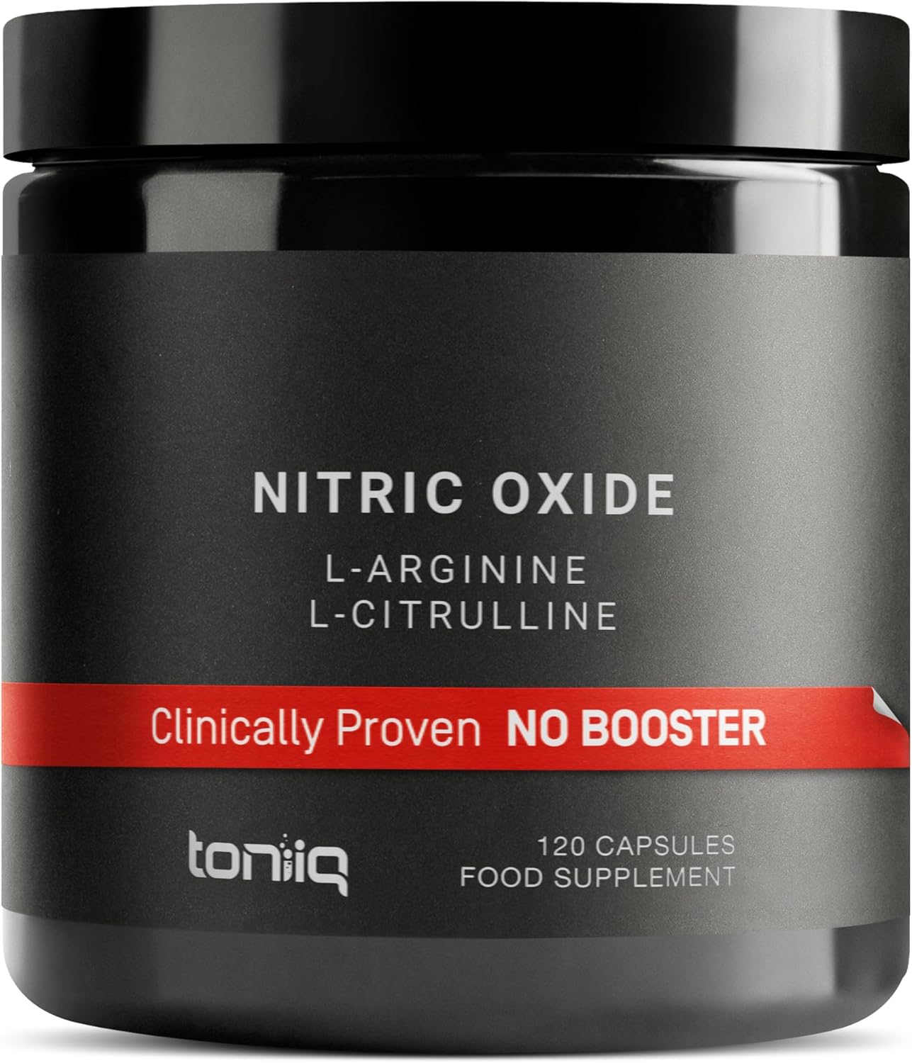 3,000mg Nitric Oxide Supplement - 99% Purified L-Arginine and L-Citrulline - Beet Root - Clinically Studied Velox Blend - Nitric Oxide Booster for Men - 120 Capsules - Toniiq