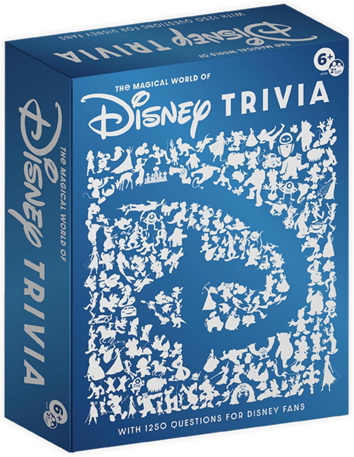 PlayMonster The Magical World of Disney Trivia Games – Board Games for Family Night, Family Games, Multi-Player Board Game, Family Board Game, Travel Games, Disney Game, Ages 6+