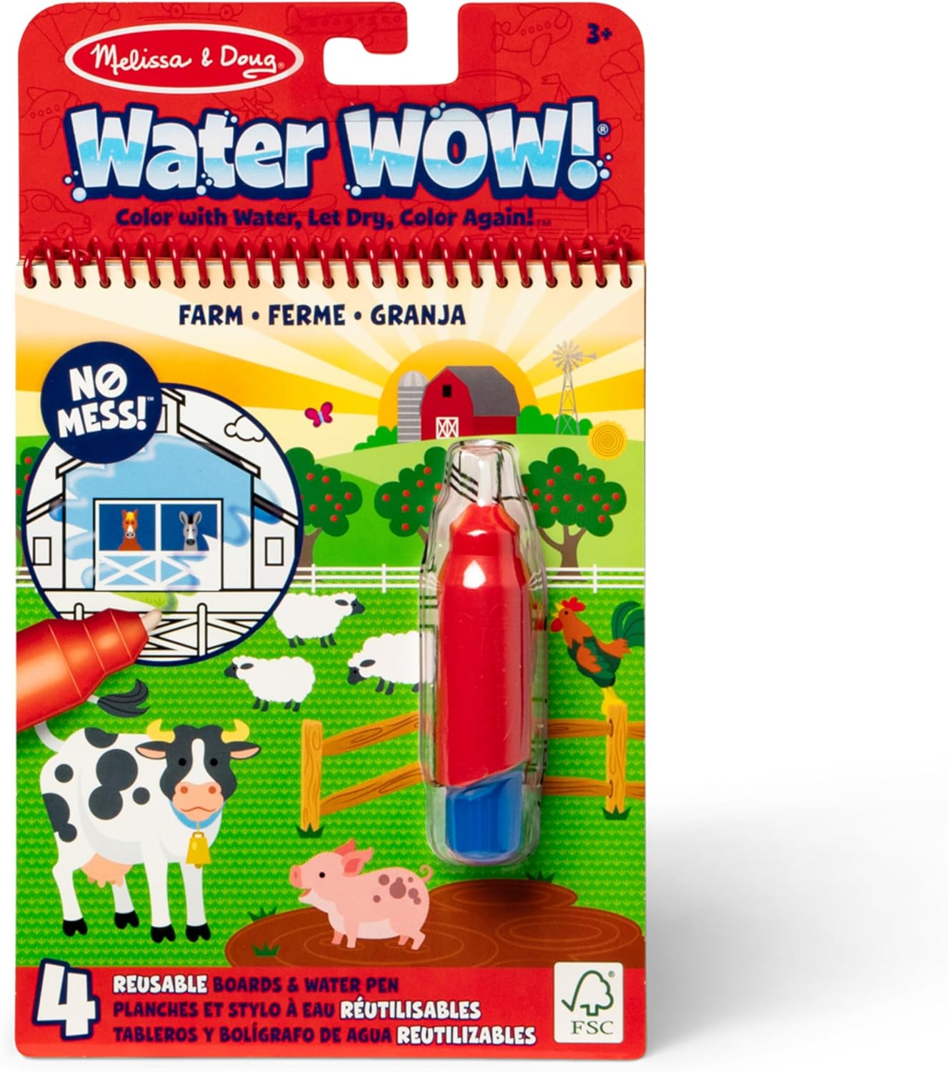 Melissa & Doug Water Wow! On The Farm