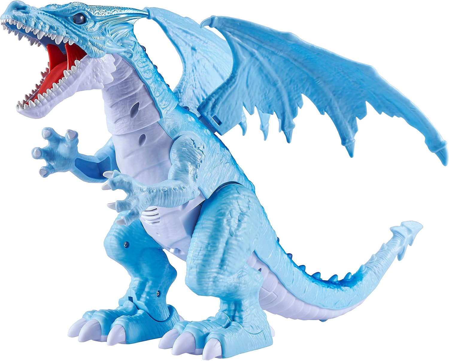 Robo Alive Ferocious Roaring Dragon Battery-Powered Robotic Toy by Zuru (Blue)