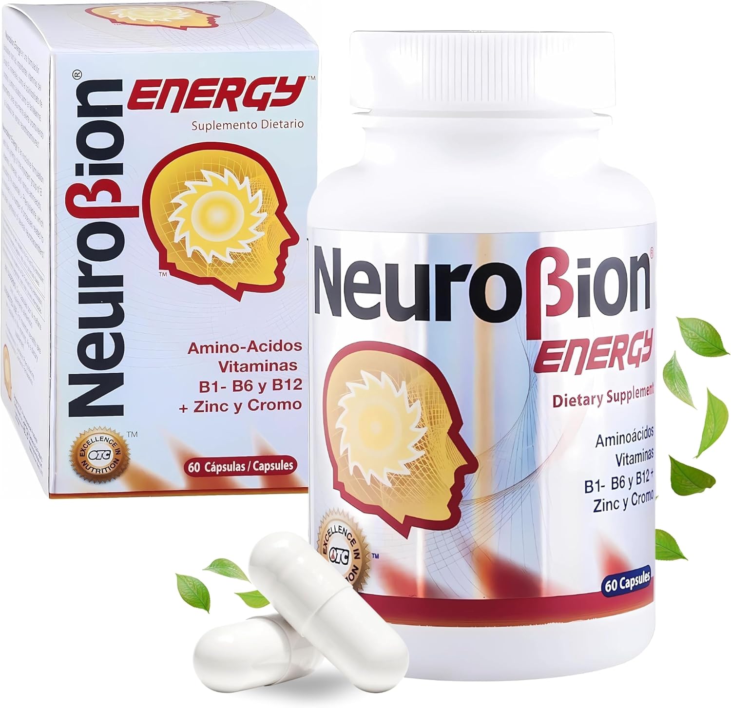 Neurobion Energy 60 Caps. May Help to Increase Energy and Reduce Stress