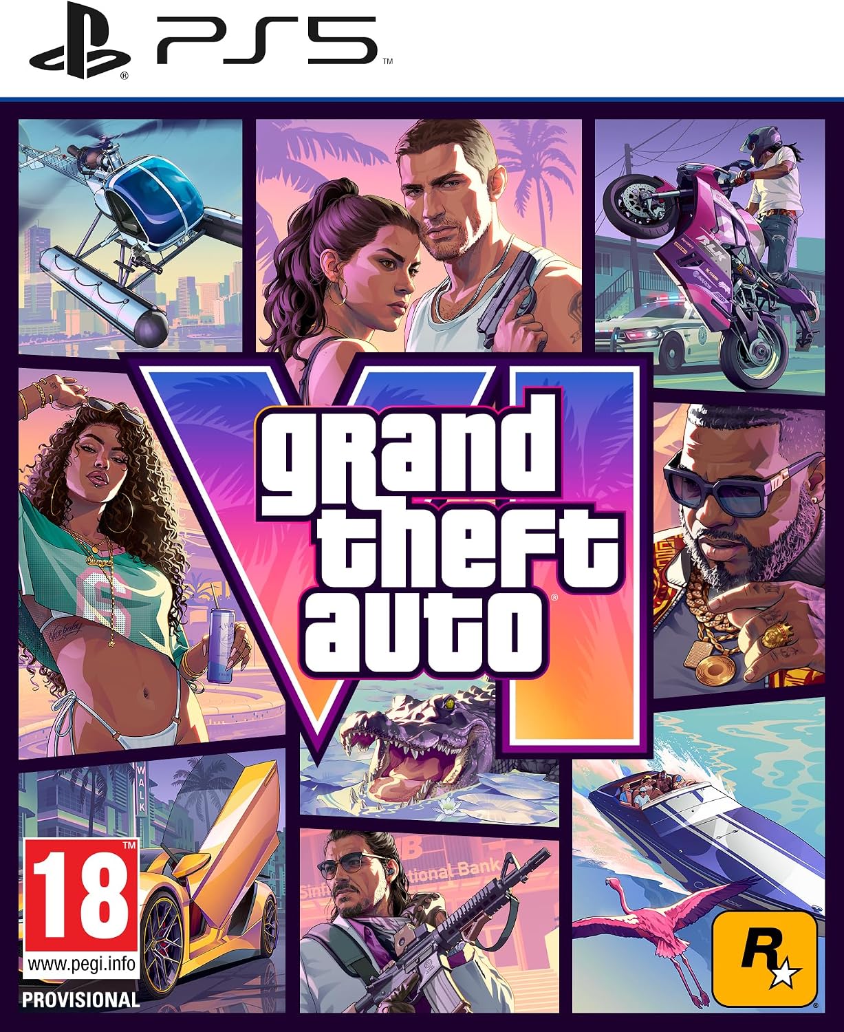 Grand Theft Auto VI - PlayStation 5 (Code in Box)