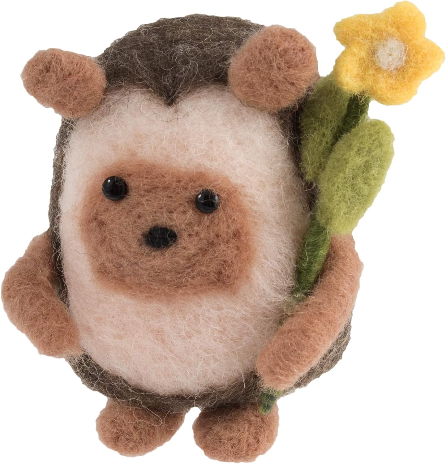 Trimits Needle Felting Craft Kit, Hedgehog, 8 x 7.5cm