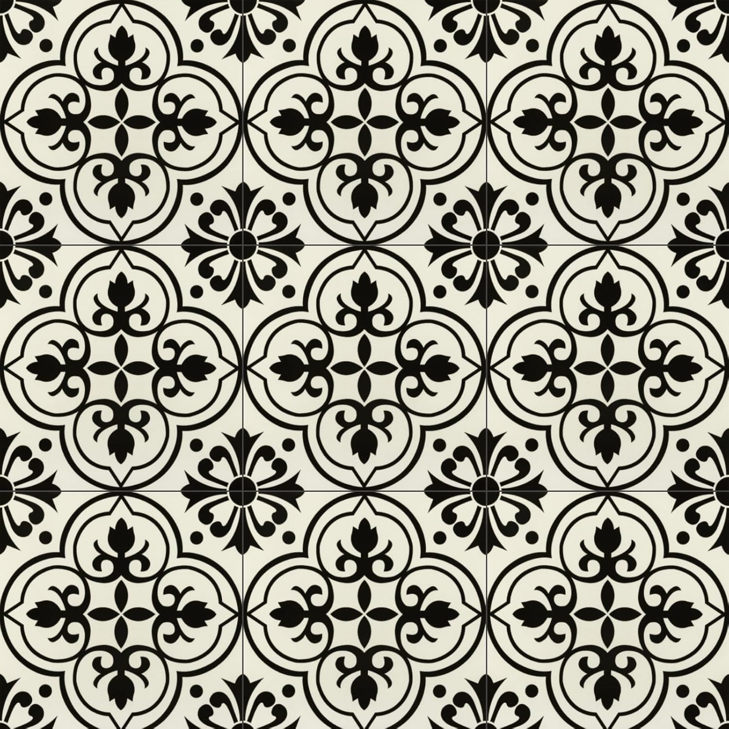 Peel and Stick Floor Tiles Self Adhesive Floor Tile, Vinyl Flooring Waterproof, Lino Flooring for Bathroom Kitchen Living Room DIY Black 30x30cm 10pcs(11.8 x 11.8 inches)