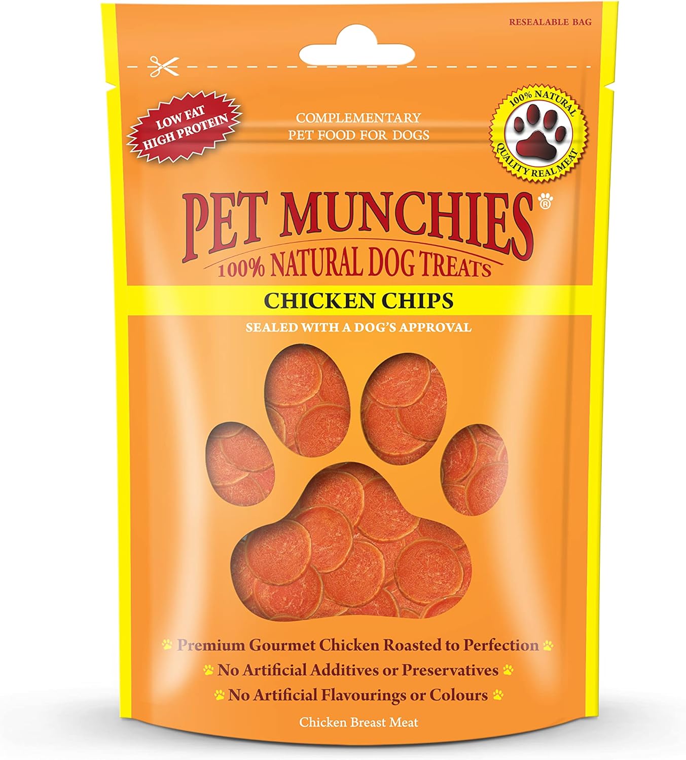 Pet Munchies Chicken Chips Dog Treat (100g)