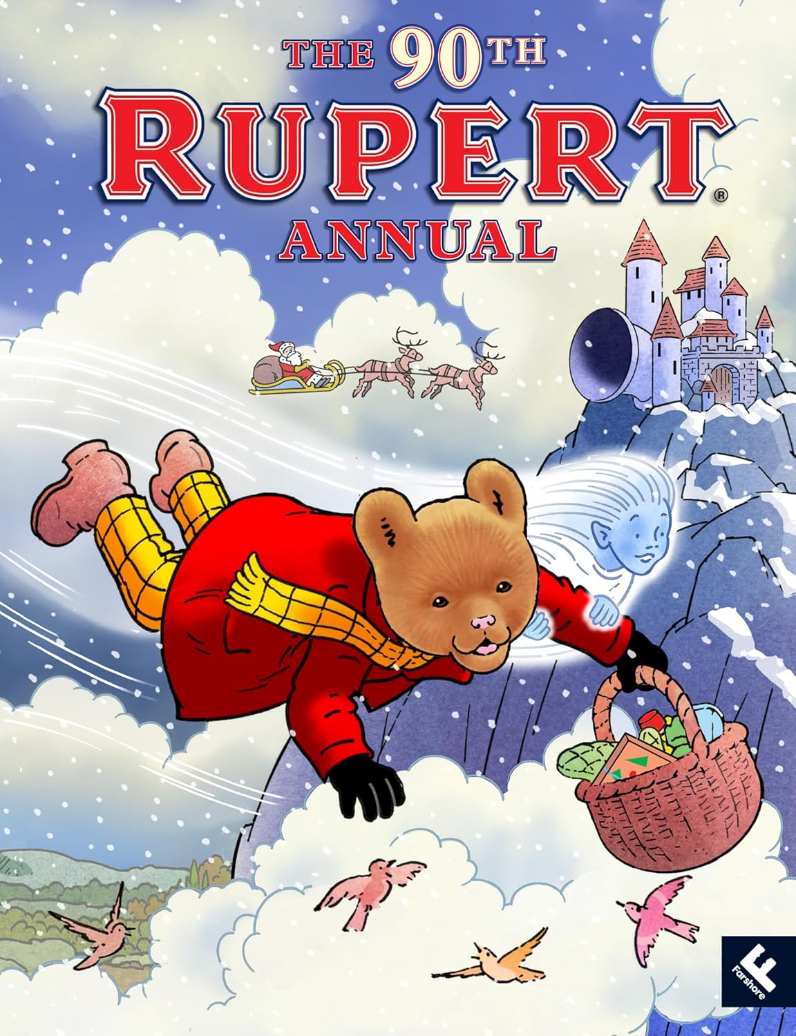 The Rupert Annual 2026: A beautifully illustrated Christmas 2025 gift for fans of all ages, The 90th Rupert Annual features a brand-new story written by Stuart Trotter