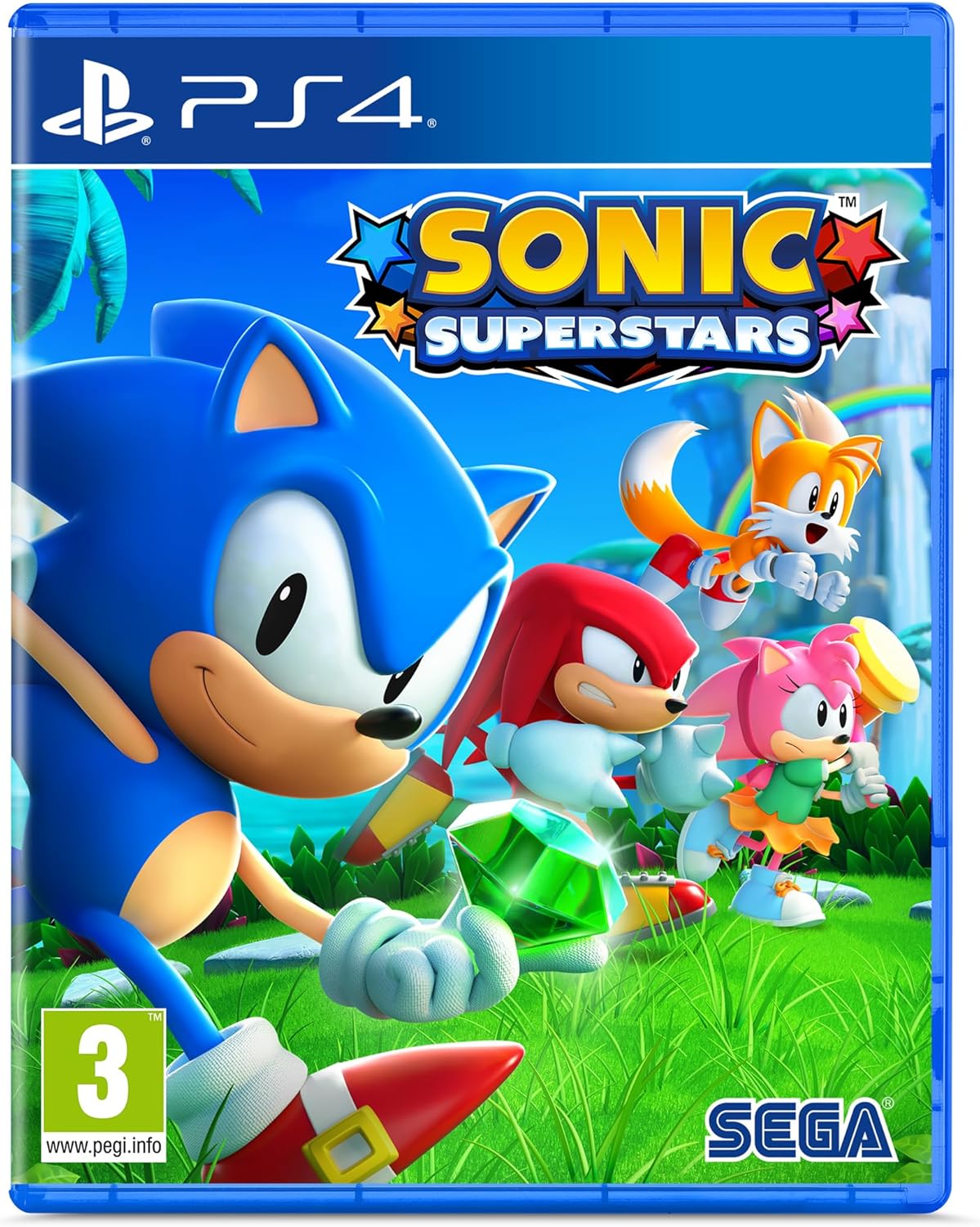 Sonic Superstars (Playstation 4) (Includes Comic Style Character Skins - Exclusive to Amazon.co.uk)