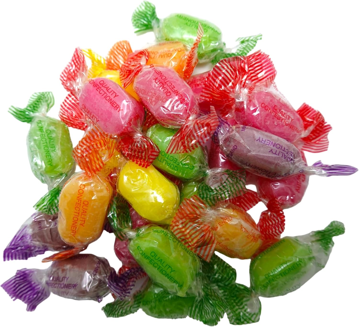 Krazy Kandi Sherbet Fruits – 1kg Bulk Bag | Assorted Flavour Hard Boiled Sweets with Fizzy Sherbet Centre | Classic Retro British Candy | Party Sweets | Traditional Confectionery for Sharing & Gifting