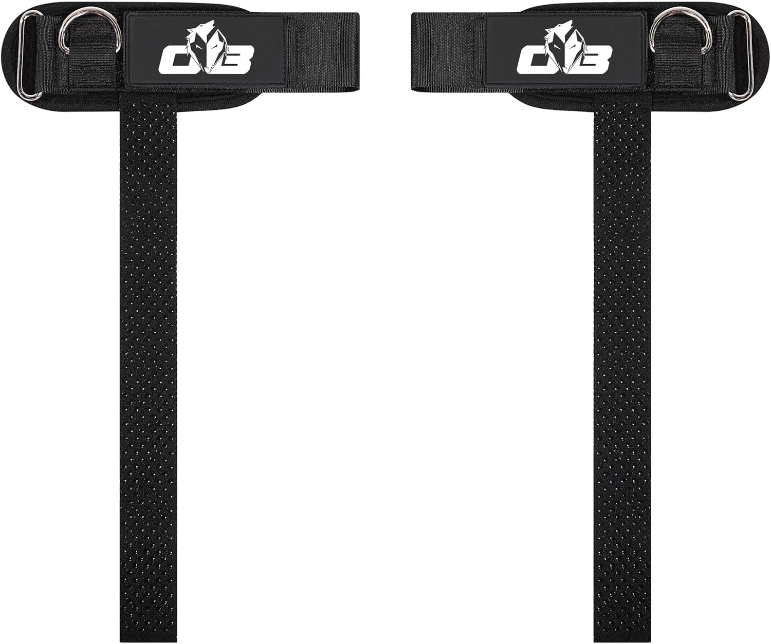 Ekkovision Weight Lifting Straps With Cuffed D Ring, Wrist Support for Men, Heavy Duty Thick Comfortable Lifting Straps, Secure Fit, Enhanced Grip, Straps for Weightlifting & Gym Training, Black