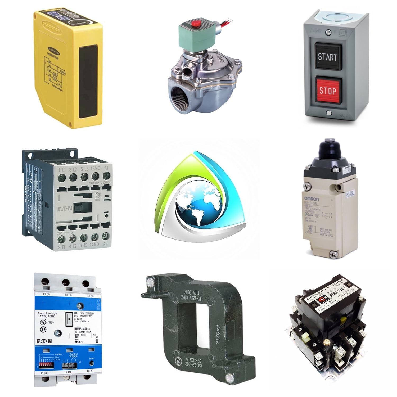 OPCON 1155A-6501 2 PIN Mini Connector Connection, 115 VAC, Construction 10 DEG TILT Ball Swivel Base, 70/100 FT Sensing Distance, -22 to 158 DEG F, NEMA 1/3/4/12/13, PHOTOELECTRIC Sensor