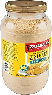 Zatarain's Seasoned Fish Fri Seafood Breading Mix, 5.75 lb