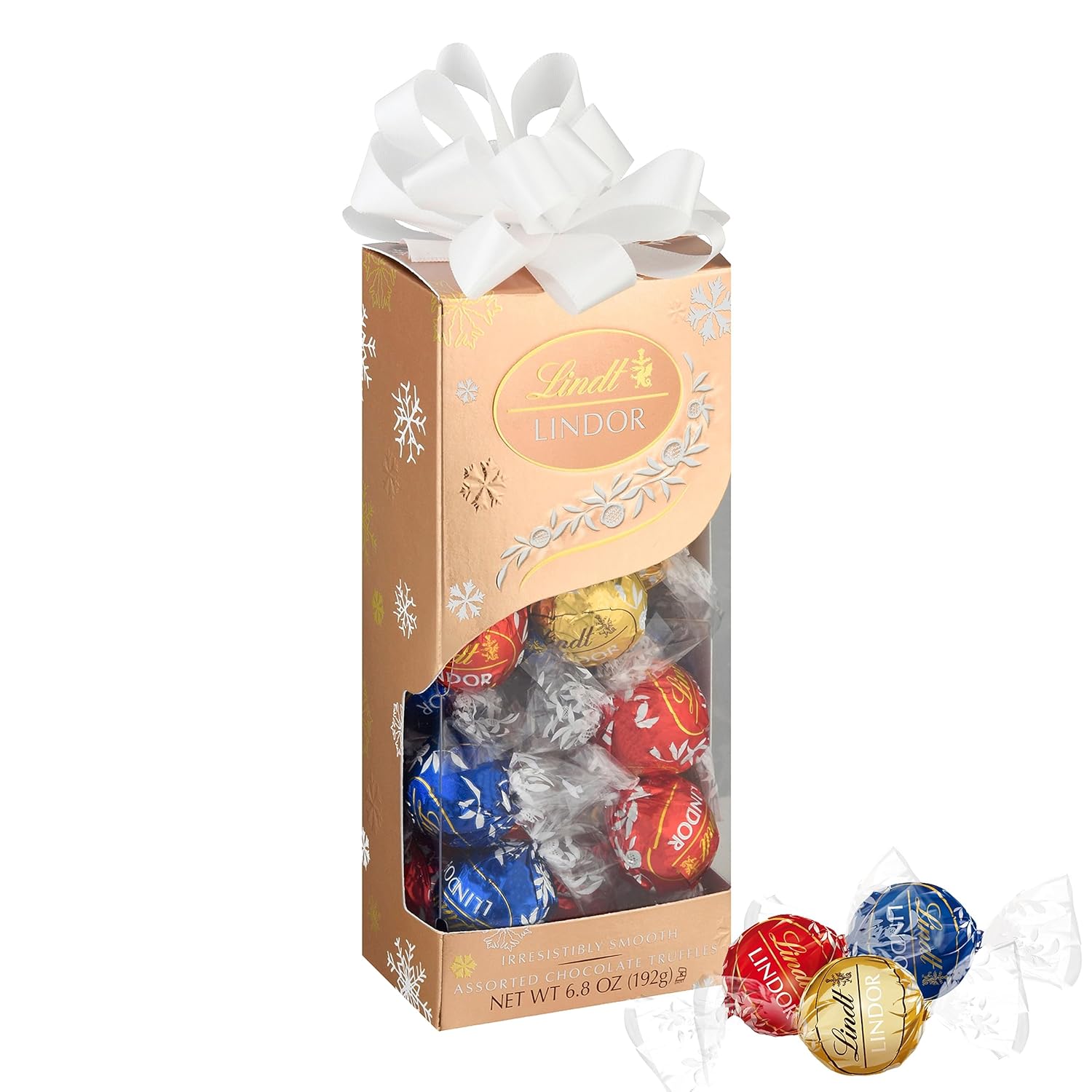Lindt, Holiday Assorted Traditions Gift Box, 6.8 Ounce