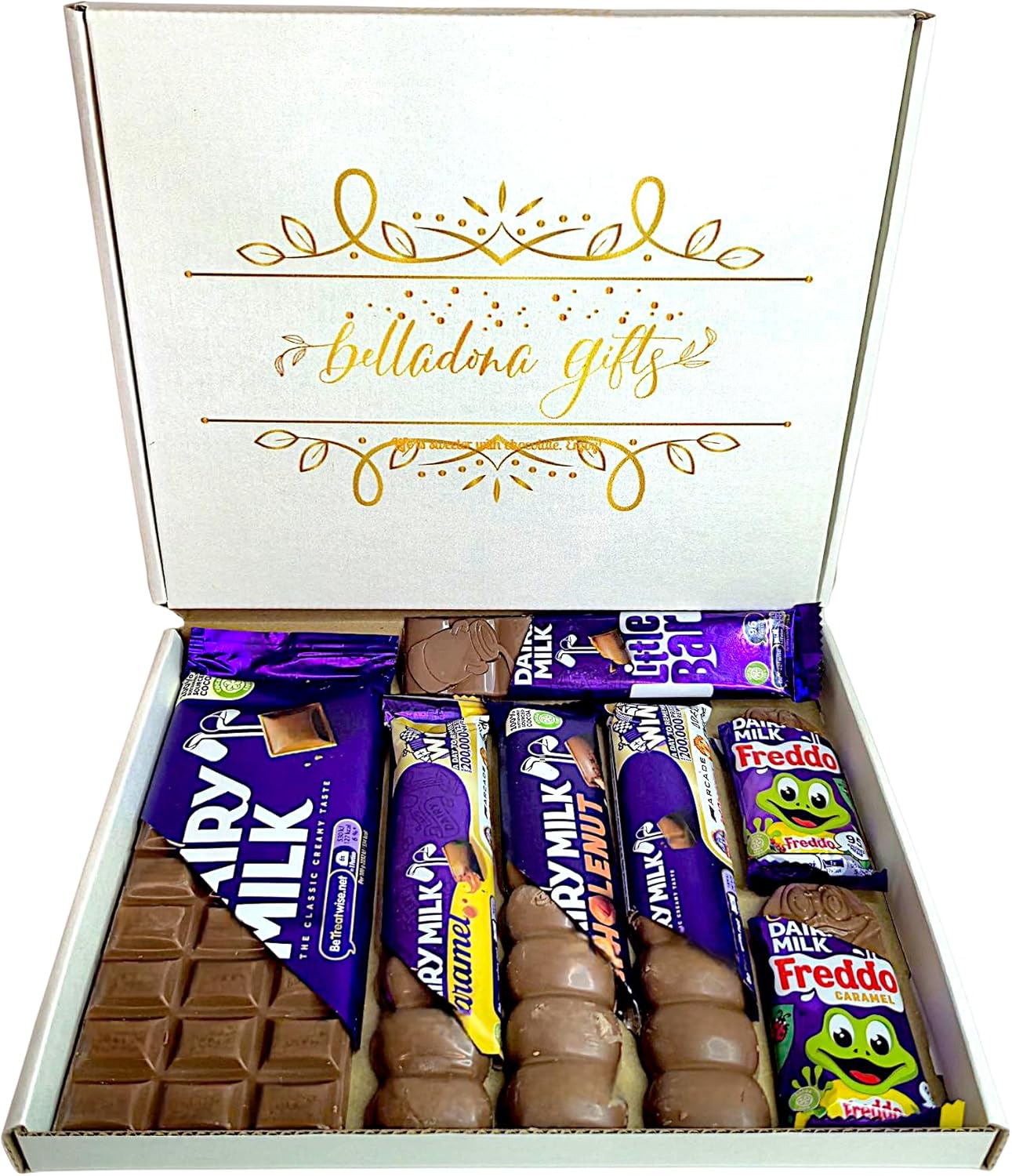 Chocojoy Awaits | Surprise Loved Ones With Dairy Milk Delights | Letterbox-friendly Chocolate Gifts | Perfectly Packaged Joy | 7 Full sized bars | Indulge In Sweet Moments |