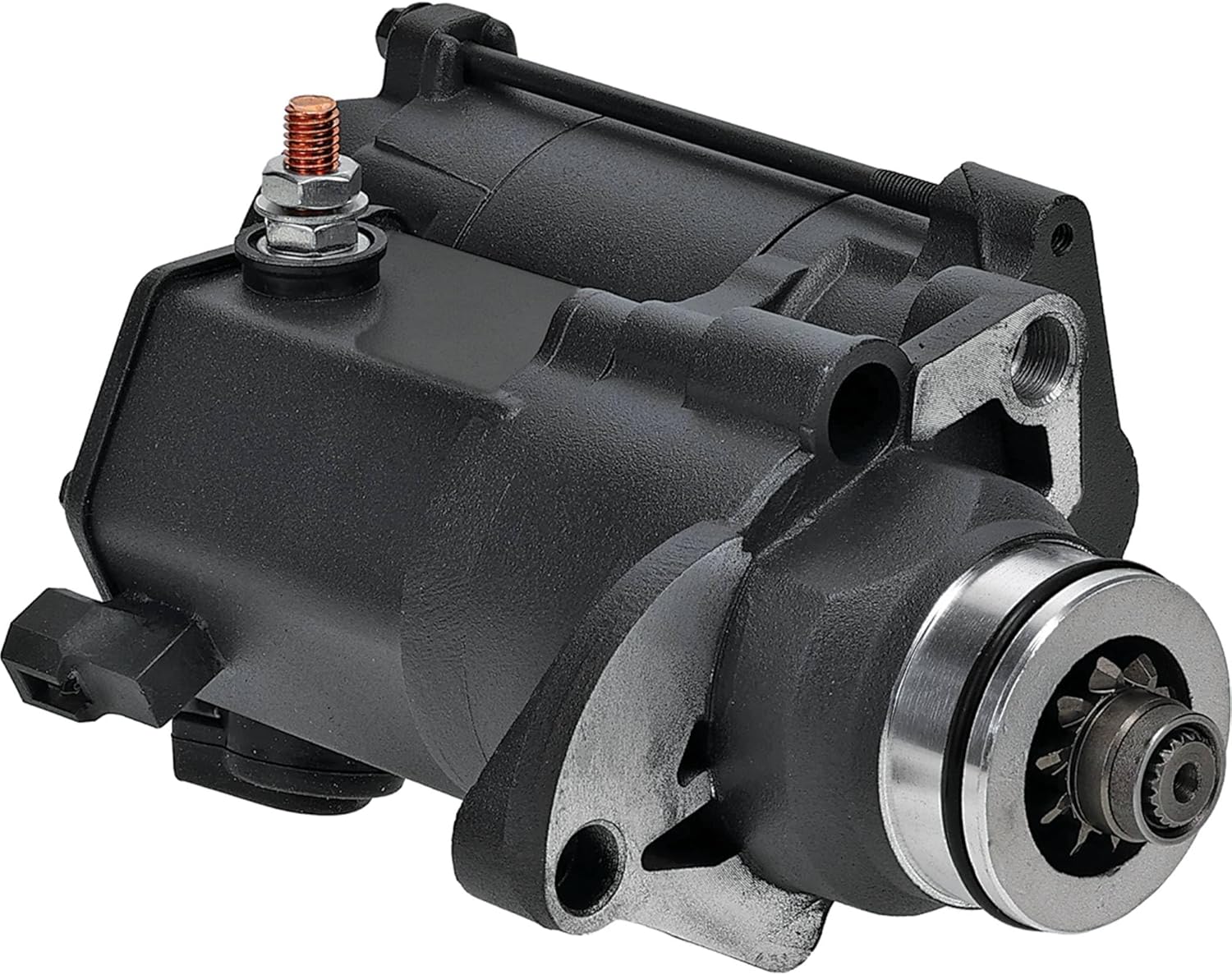DB Electrical 410-52175 Starter Compatible With/Replacement For Harley-Davidson FLD Dyna Switchback 2012-2016, FLHP Road King Firefighter SE 2007-2011, FLHP Road King Police 2007-2016 18905BN
