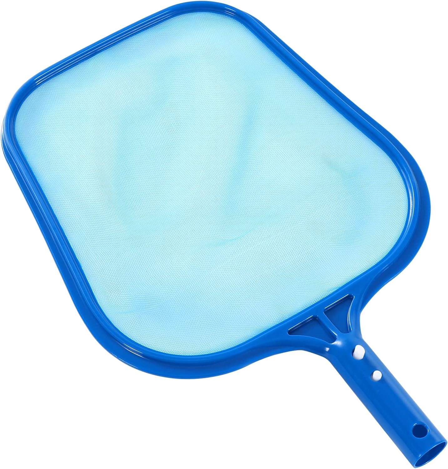 Pool Skimmer - Pool Net, Pool Skimmer Net with Solid Plastic Frame, Skimmer Net with Fine Mesh Net, Pool Nets for Cleaning Leaf of Swimming Pools, Spas, Hot Tubs and Fountains