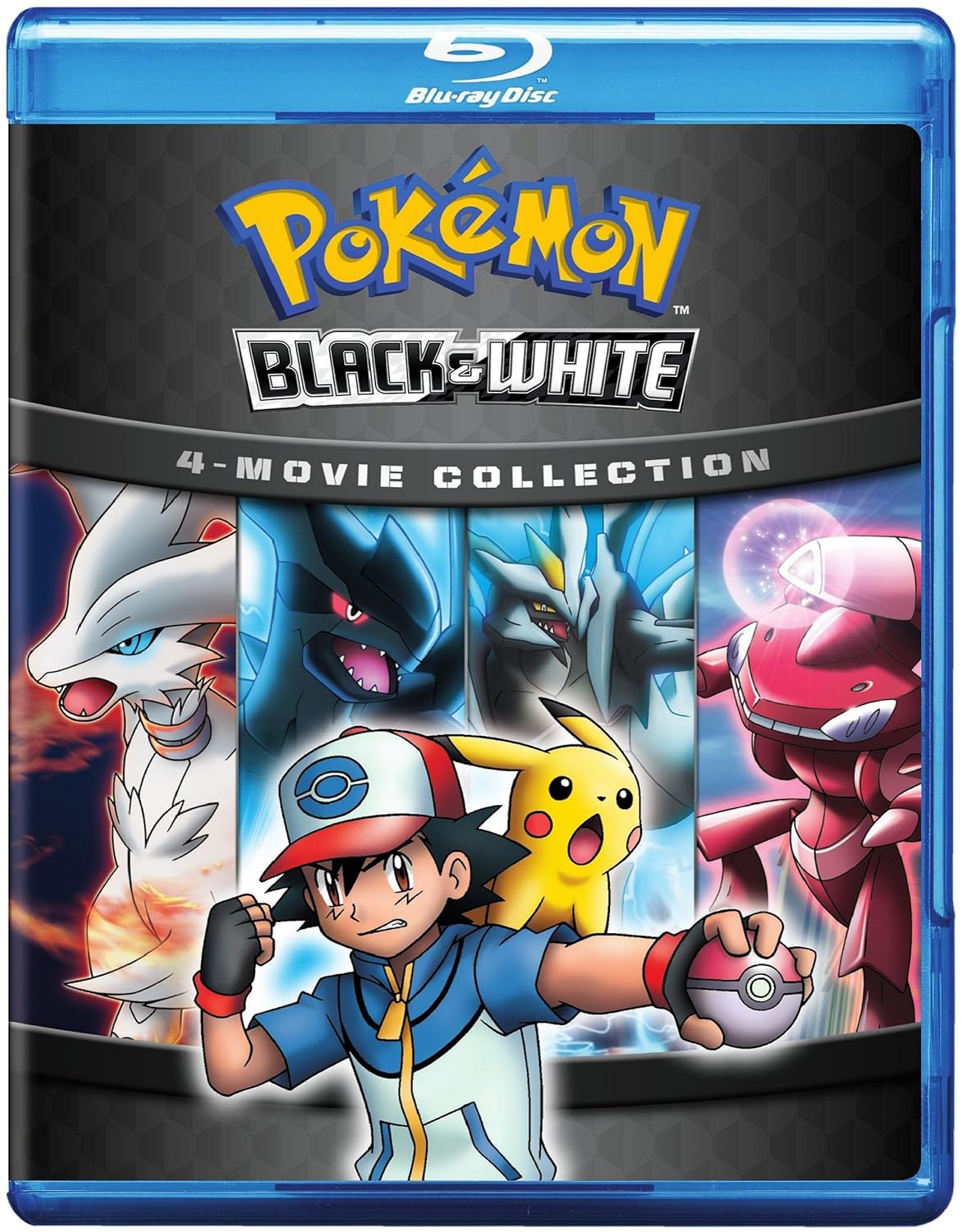 Pokemon: Black & White 4-Movie Collection (Blu-ray)