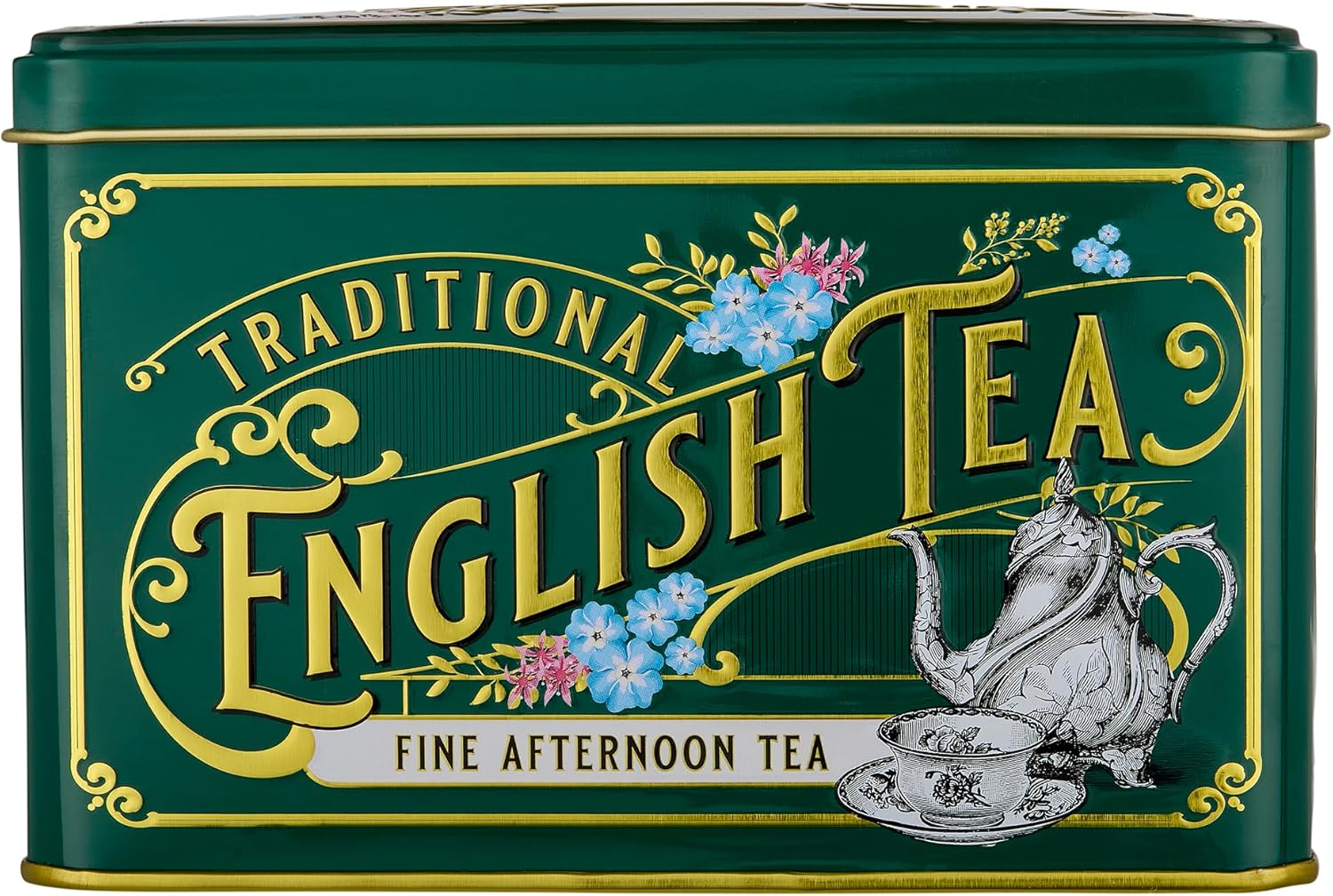 New English Teas Vintage Victorian Tea Tin with 40 English Afternoon teabags