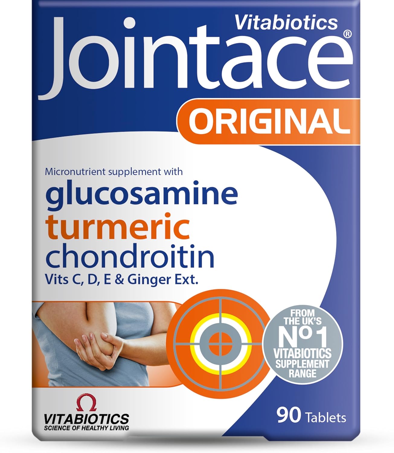Jointace Original - Comprehensive Joints & Cartilage Support - Includes Turmeric, Ginger, Glucosamine & Chondroitin – 90 Counts(Pack of 1)