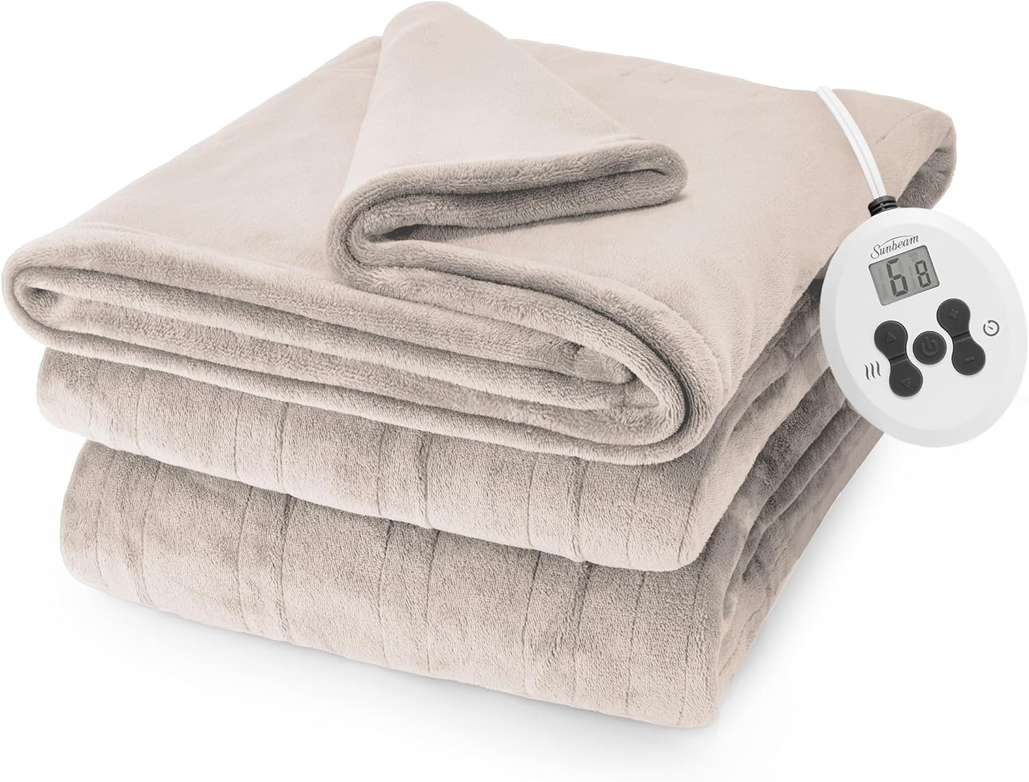 Sunbeam Royal Posh Champagne Heated Blanket - Full