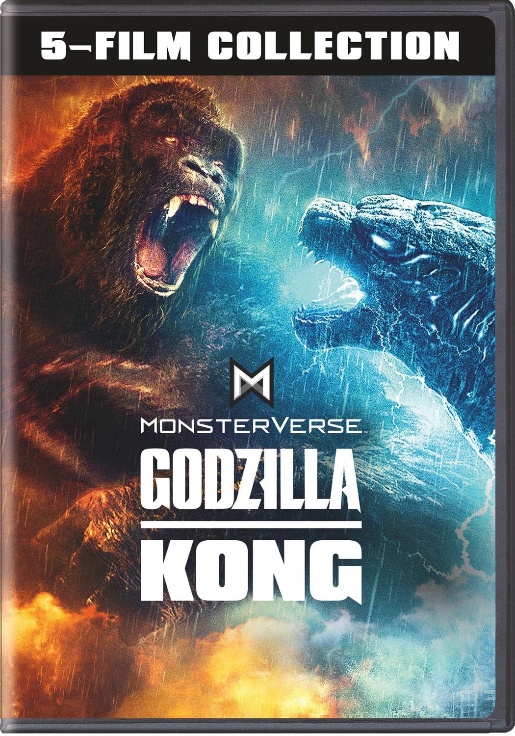 Godzilla/Kong Monsterverse 5-Film Collection (DVD)