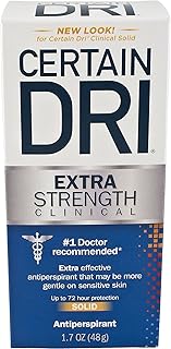 Certain Dri Antiperspirant Solid for Excessive Perspiration-1.7 Ounce (Pack of 2)
