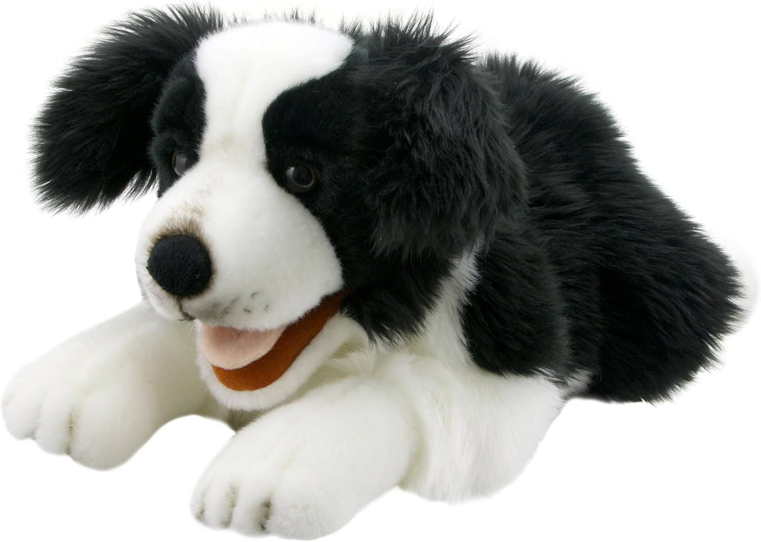 The Puppet Company Playful Puppies Border Collie Hand Puppet, 20 inches