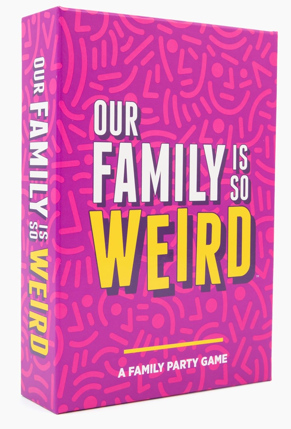 DSS Games Our Family is So Weird - A Fun Family Party Card Game to Decide Who’s Most Likely to Idea for Kids, Adults & Groups | Great for Conversation Starters, 4th of July, Family Game Night