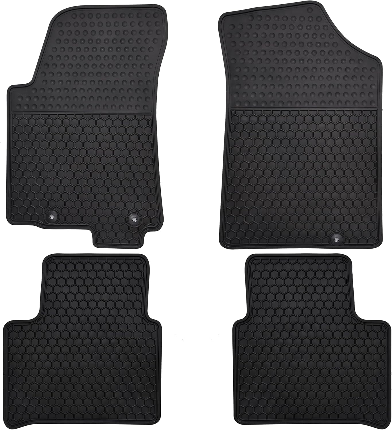 Car Floor Mats Custom Fit for Nissan Maxima 2016 2017 2018 2019 2020 2021 2022 2023 2024/2014 2015 Nissan Altima Odorless Washable Duty Rubber (All Weather) Floor Liners Set