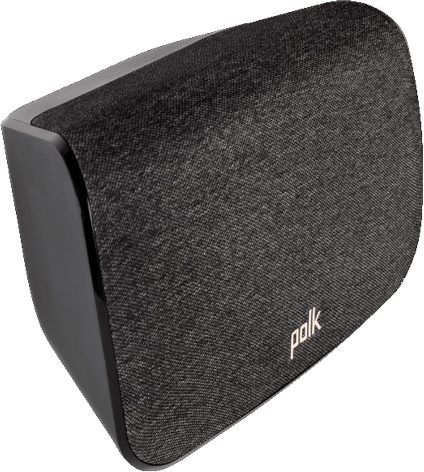 Polk Audio SR2 Wireless Surround Speakers for React Soundbars, Active L & R for Home Cinema, Wall Mountable - Black