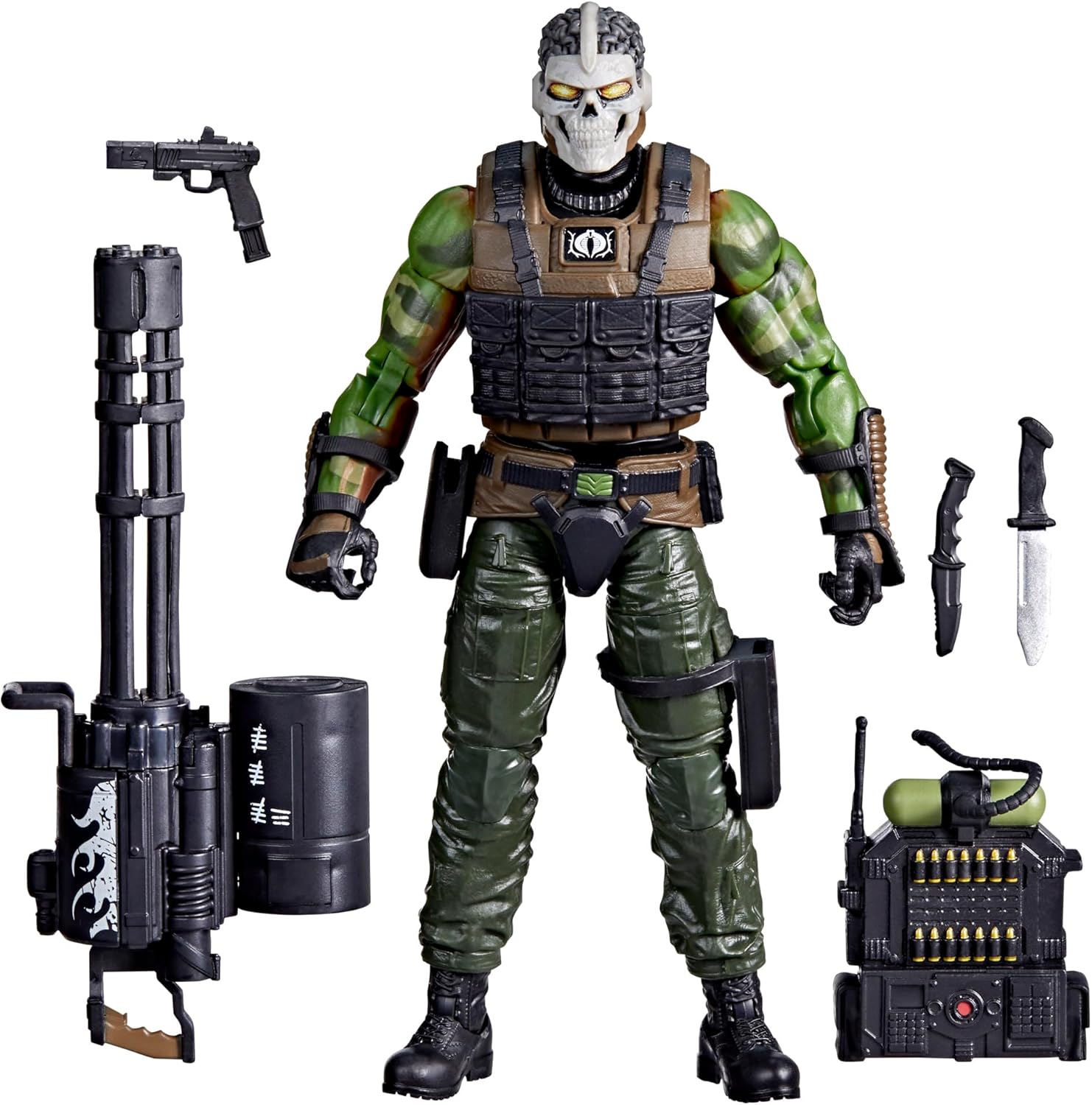 G.I. Joe Classified Series #176, Grim Viper, Collectible 6-Inch Action Figure with 5 Accessories