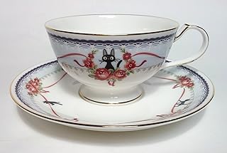 Noritake Kiki's Delivery Service JIJI Tea Cup Sorcerer Blue From Japan New
