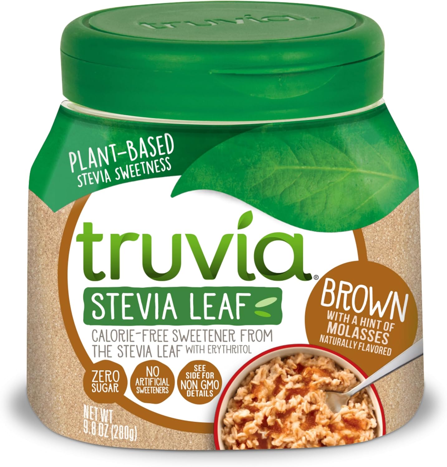 TRUVIA SWEETENER BROWN SPOONABLE 9.8OZ