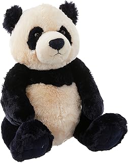 GUND Zi-Bo Panda Teddy Bear, Panda Bear Stuffed Animal for Ages 1 and Up, Navy/Cream, 17”