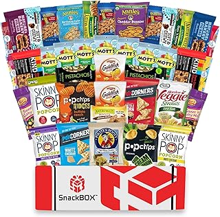 Snack Box Healthy Snack Assortment Variety Care Package (40 Count) | Valentines Day Holiday, Employee Appreciation, Office, Breakroom, Teachers, Back to School, College Students, Birthday Gift, Events, Meeting