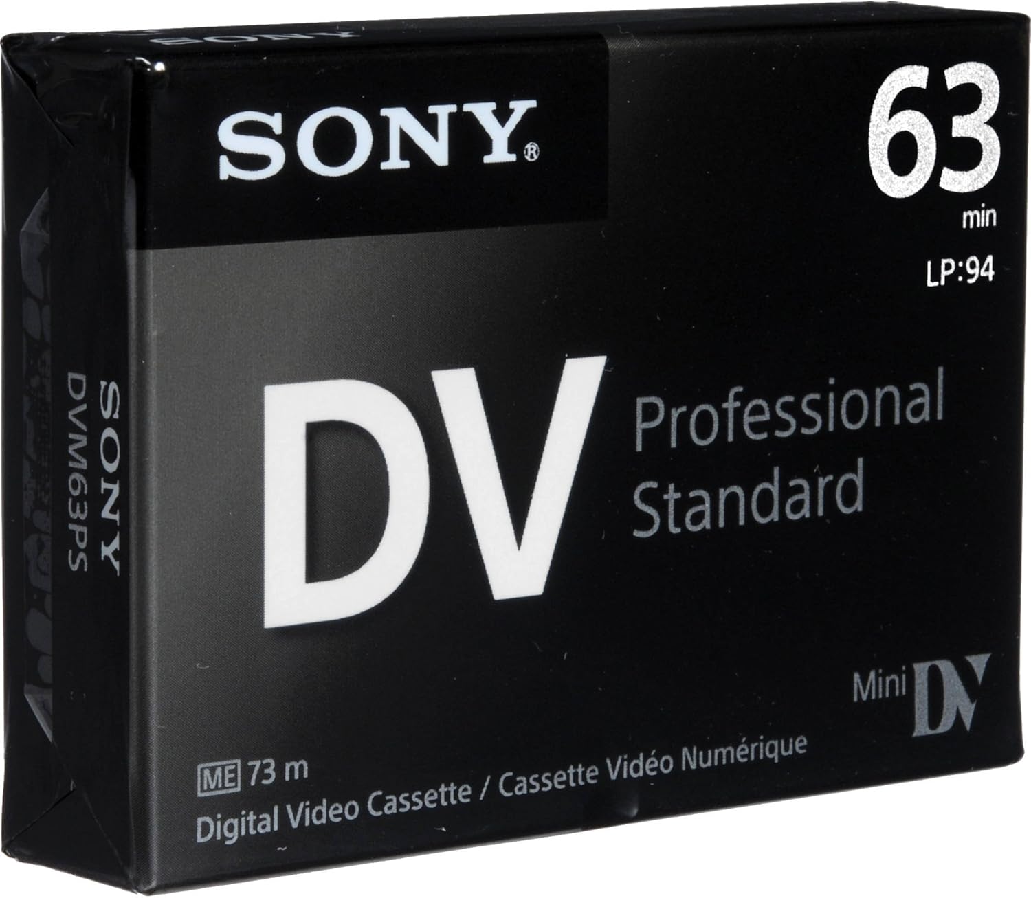 Sony DVM63PS MiniDV 63min Professional Standard - 10 Pack