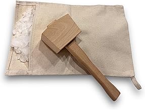 Ice Crusher with Reusable Canvas Bag