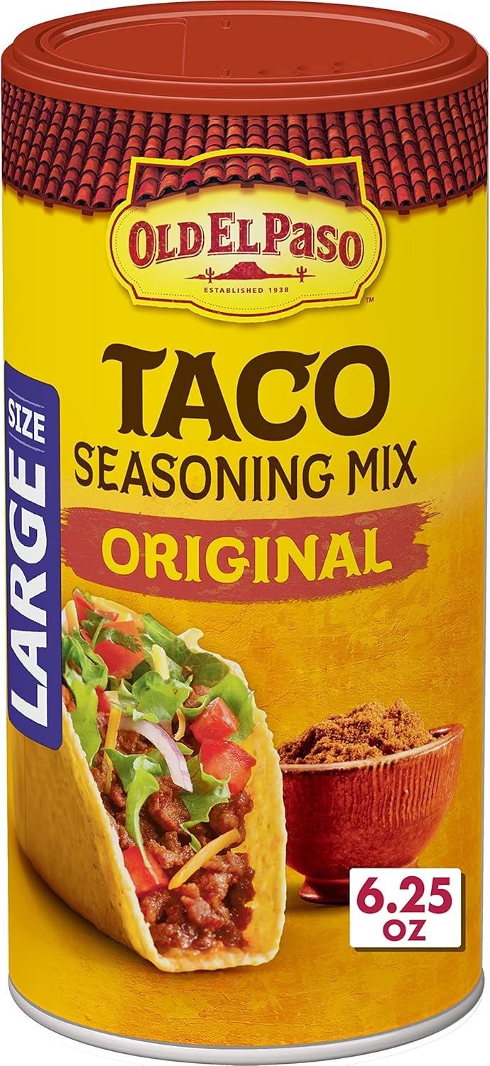 Old El Paso Taco Seasoning Mix Original (Value Size) 177 Grams