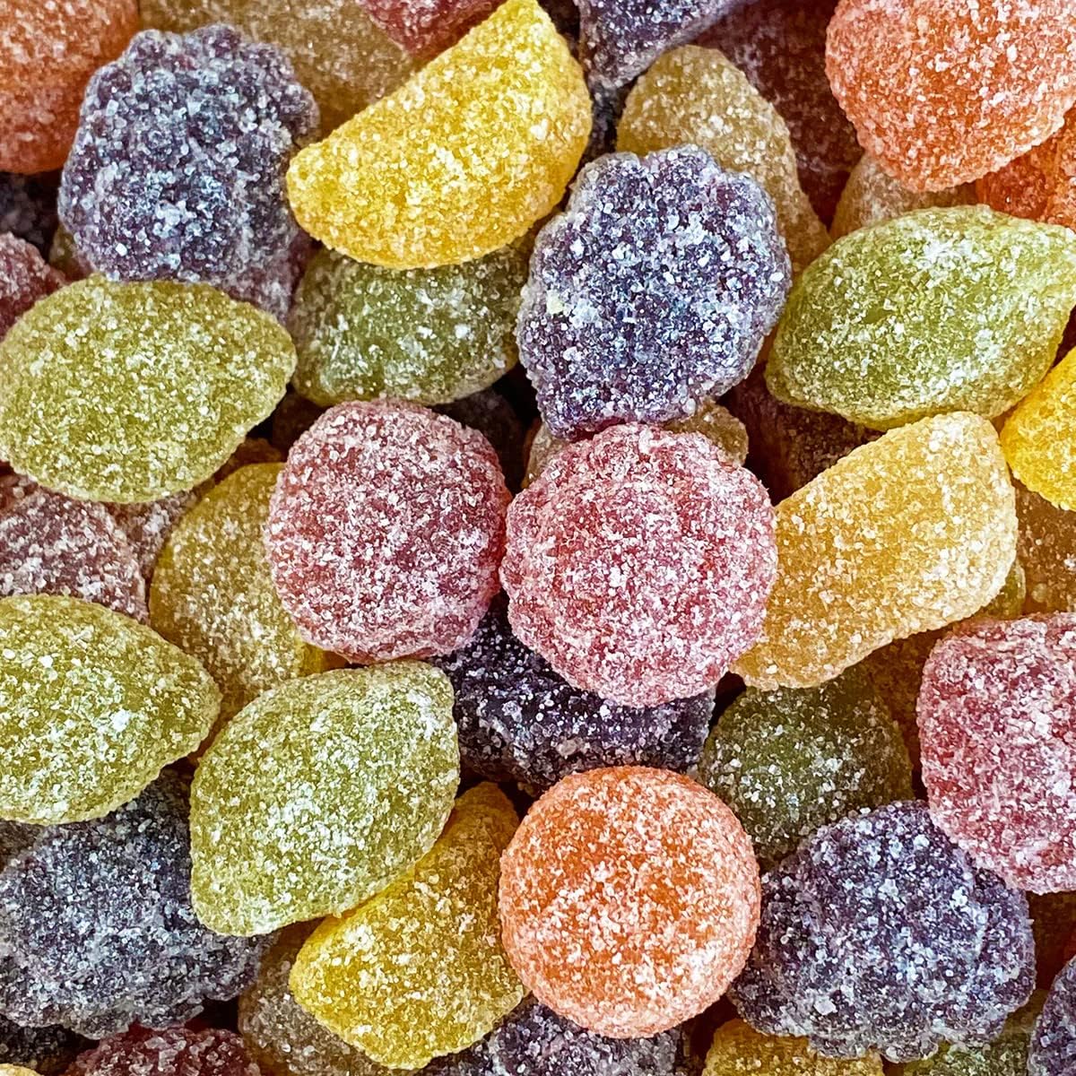 Fruit Pastilles │ 1 Kilo Bulk Bag │ 1KG │ Assorted Sweet Pick and Mix for Parties, Gifts, and Sharing.