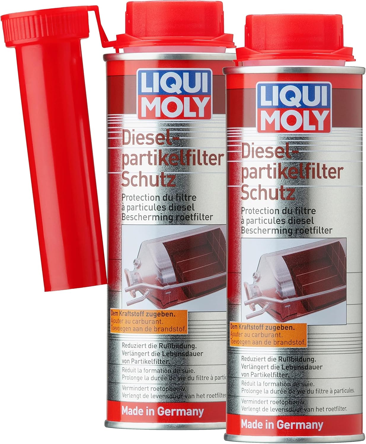 WOL DPF Diesel Particulate Filter Protector DPF Cleaner Regenerator 7180 - Liqui Moly Diesel Particulate Filter Protector 250ml Fuel Additive Diesel Engine Care (2)