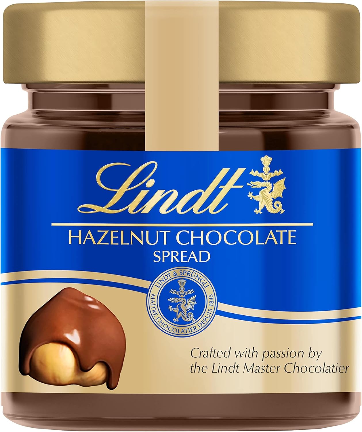 Lindt Hazelnut Chocolate Spread, 200g x 6